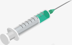 急诊医用工具医用注射器矢量图高清图片