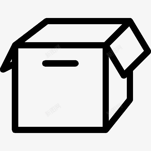 电子商务空盒子图标png_新图网 https://ixintu.com box ecommerce empty 电子商务 盒子 空