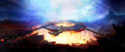 火焰山PNG背景火焰山高清图片