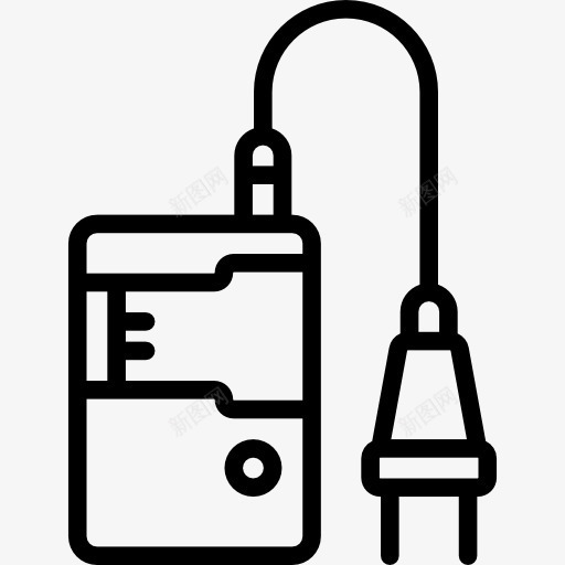 电池充电器图标png_新图网 https://ixintu.com 充电 充电器 充电状态 接口 电池 电池状态 电池电量