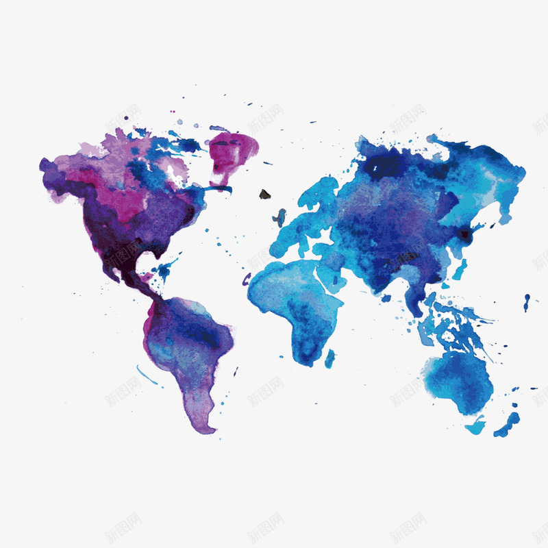 地图剪影png免抠素材_新图网 https://ixintu.com 信息位置 全球地图 地理分布 平面图