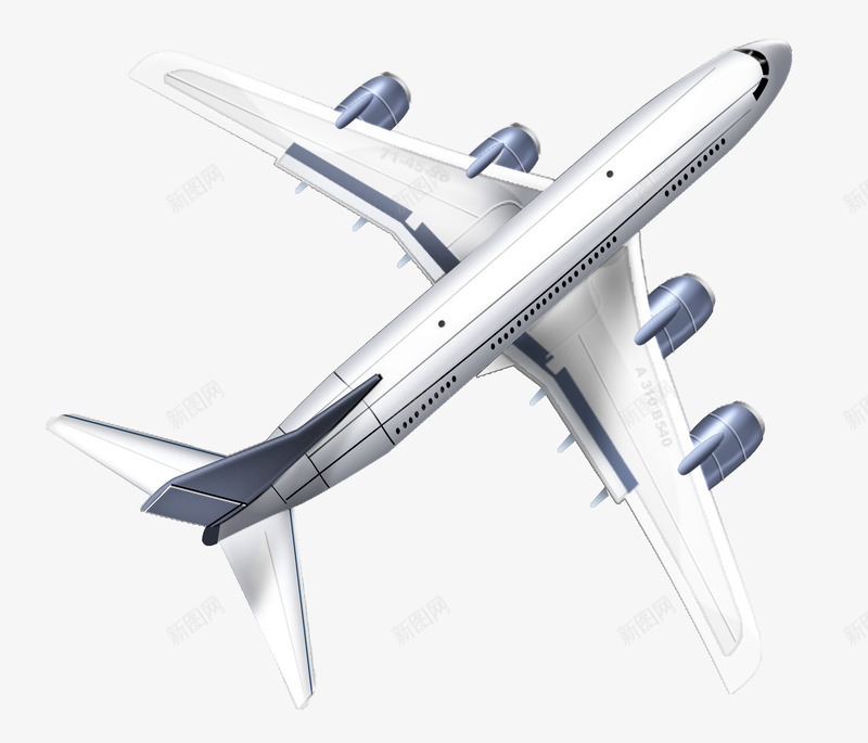 航空公司客机白色png免抠素材_新图网 https://ixintu.com 卡通手绘 客机 科技 空运 航空公司 飞机