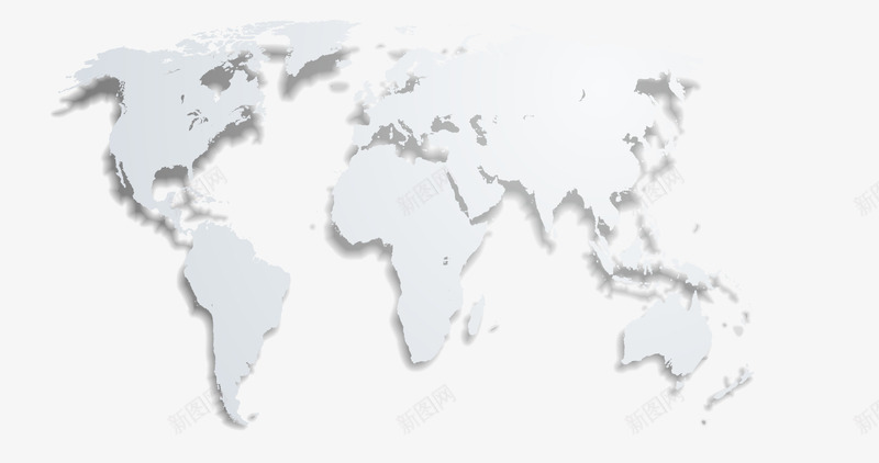 世界地图png免抠素材_新图网 https://ixintu.com 世界地图 地图 矢量地图 立体世界地图