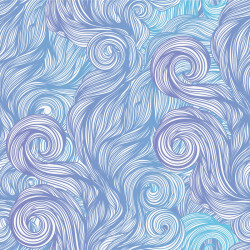 蓝色波浪海洋花纹深蓝色水波纹底纹高清图片