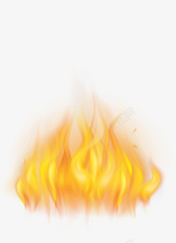 活力炎热火焰效果元素高清图片
