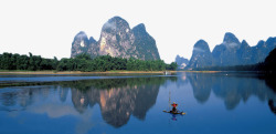 摇篮山景点广西桂林山水高清图片