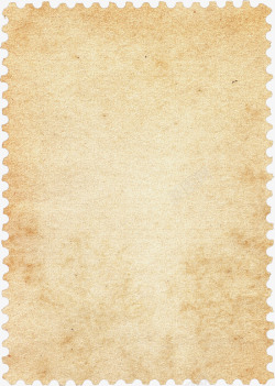 空白牛皮纸邮票素材