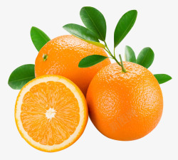 橙汁素材水嫩多汁的大橙子高清图片