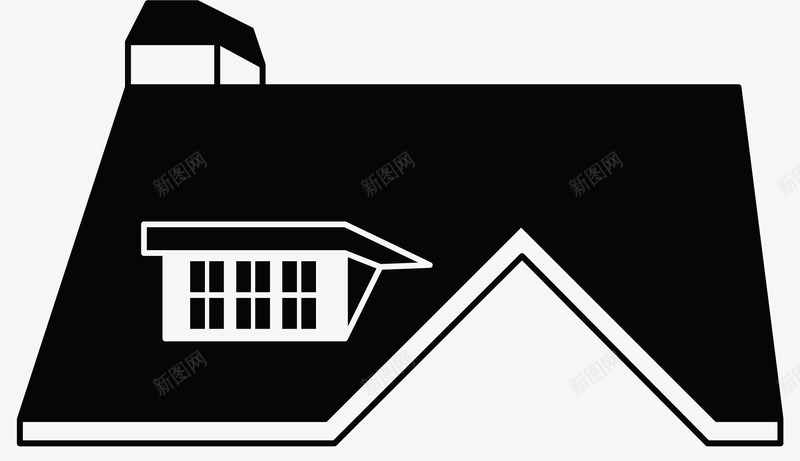 黑色木质卡通屋顶图标png_新图网 https://ixintu.com 屋顶 房子屋顶 房屋屋顶 木质屋顶 黑色 黑色屋顶