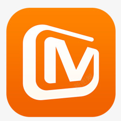 芒果logo橙色渐变芒果tvlogo图标高清图片