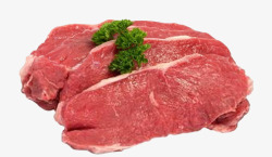 炸里嵴金锣冷鲜肉瘦肉猪肉新鲜生态绿色高清图片