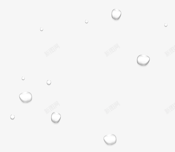 水珠png免抠素材_新图网 https://ixintu.com 化妆品 底纹边框 水滴设计 背景底纹 透明小水滴 透明小水滴模板下载 透明小水滴设计素材