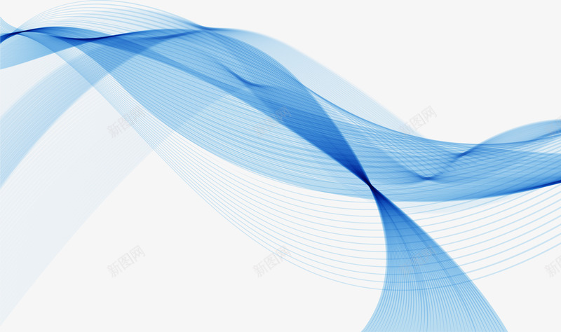 淡蓝色扁平科技条纹矢量图eps免抠素材_新图网 https://ixintu.com 商务 扁平化 矢量素材 科技 线条 矢量图