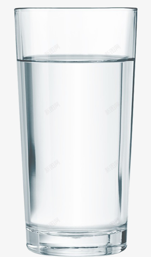 一杯水与玻璃杯png免抠素材_新图网 https://ixintu.com 一杯清水 产品实物 免费PNG格式素材 水 水杯 玻璃杯