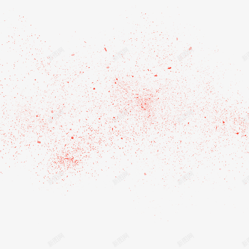 红色粉末颗粒png免抠素材_新图网 https://ixintu.com 打散的颗粒 打翻的颗粒 粉尘爆炸 粉末颗粒 红色颗粒