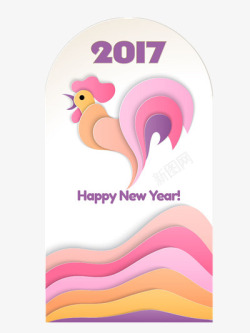 新年专用2017年鸡年高清图片