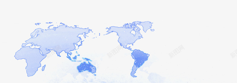 蓝色手绘地球png免抠素材_新图网 https://ixintu.com 地球表面 蓝色外太空 蓝色太空 蓝色手绘地球 蓝色手绘外太空