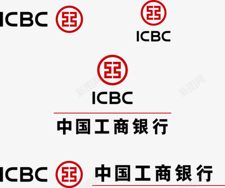 中国工商银行logo图标图标