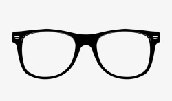 极简风画册眼镜框高清图片