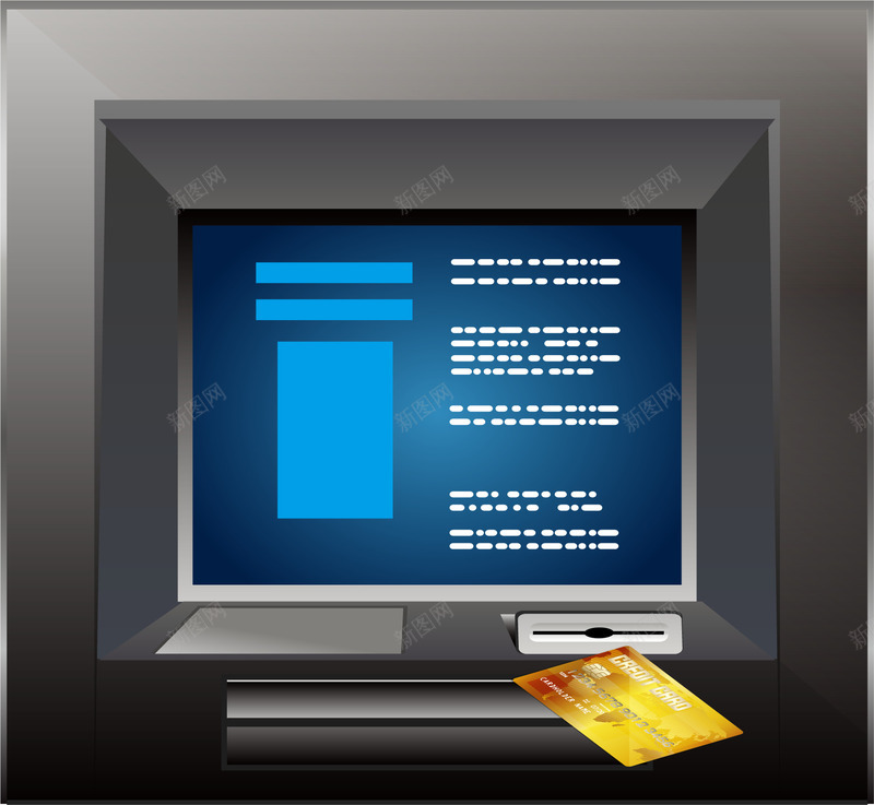 ATM存取款png免抠素材_新图网 https://ixintu.com png下载 免费png 取款 存款 矢量png