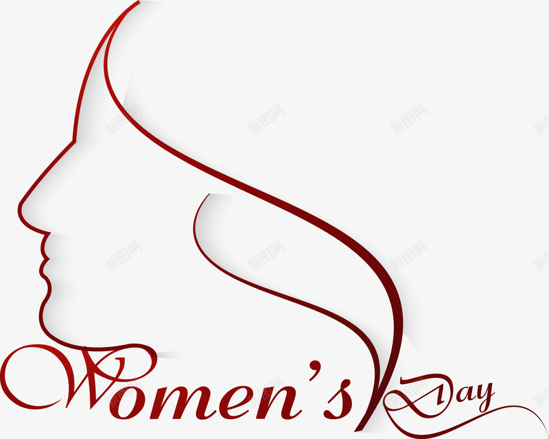 女性头像轮廓妇女节图标png_新图网 https://ixintu.com 女性图标 女性头像 女性头像轮廓 妇女节 妇女节图标