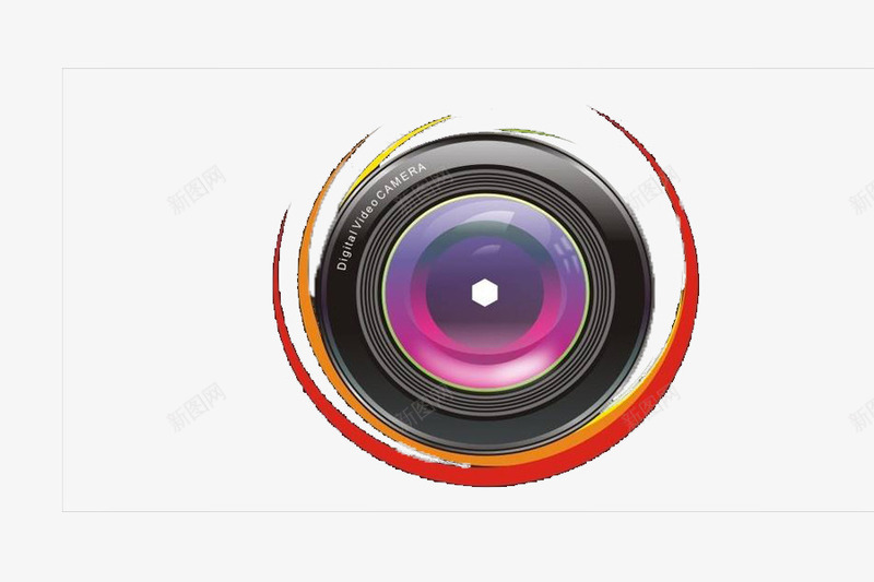 相机镜头滤镜彩绘风格科技png免抠素材_新图网 https://ixintu.com 摄像镜头 滤镜彩绘 相机镜头 科技 风格