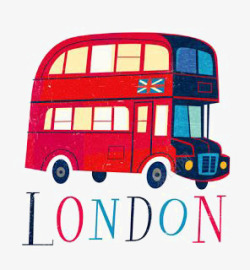 伦敦特色伦敦巴士高清图片