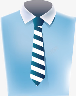 父亲节服装衬衣领带促销矢量图素材