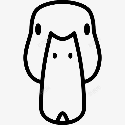 DuckHead图标png_新图网 https://ixintu.com 动物 野生动物 鸟类 鸭子
