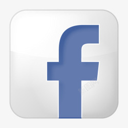 盒子标志社会facebook盒白色的图标高清图片