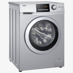 电器产品实物海尔洗衣机家电高清图片