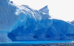 唯美南极雪景素材