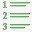 列表命令小数绿色ChalkWo图标图标