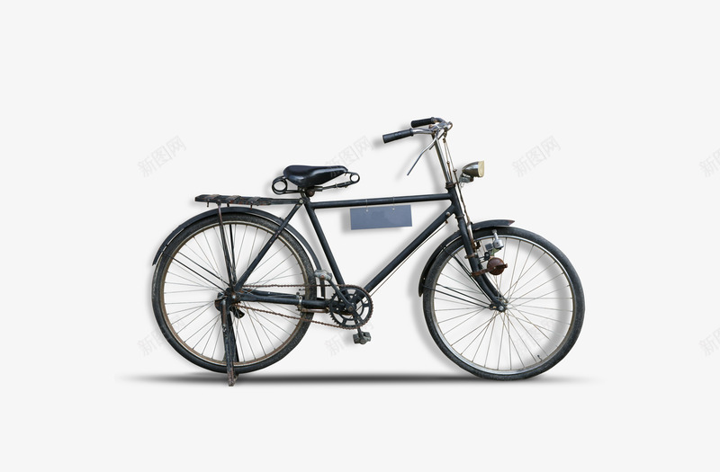 老式自行车png免抠素材_新图网 https://ixintu.com 交通工具 老式自行车 自行车 陈旧的自行车