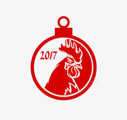 2017新年鸡头素材