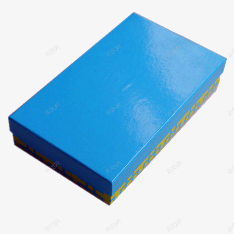 蓝色立体简约长方形盒子png免抠素材_新图网 https://ixintu.com 立体 简约 蓝色 长方形盒子