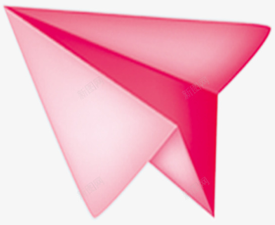 粉红色纸飞机png免抠素材_新图网 https://ixintu.com 粉红色 纸飞机