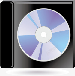 质感CD盘盒CD盘盒矢量图高清图片