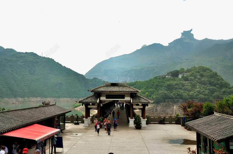 重庆长江三峡十png免抠素材_新图网 https://ixintu.com 名胜古迹 旅游风景 著名建筑