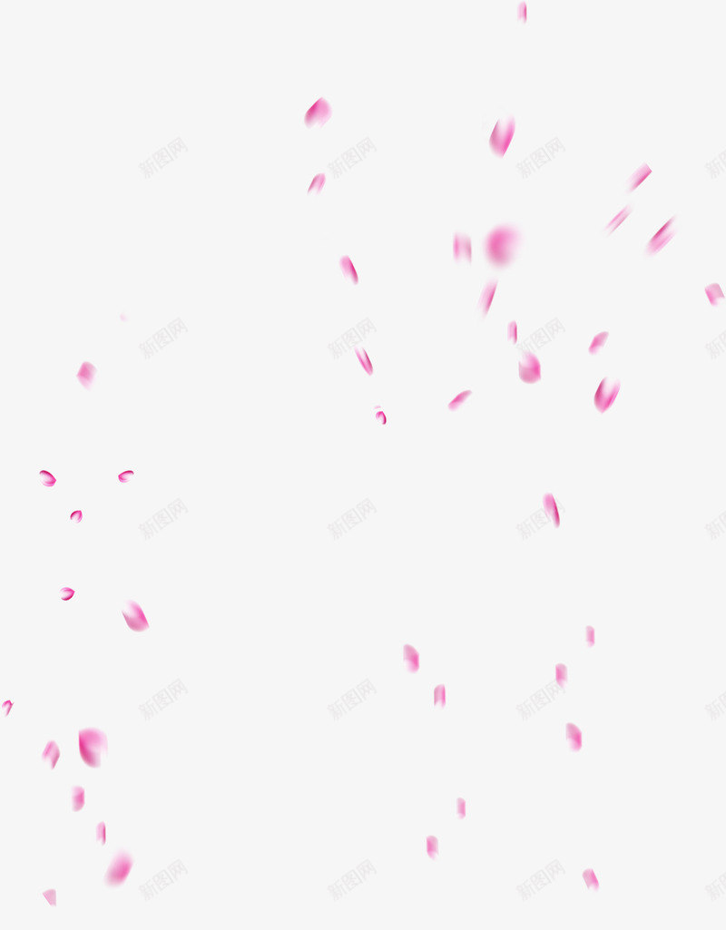 粉红色创意花瓣png免抠素材_新图网 https://ixintu.com 创意 婚礼 粉红色 花瓣
