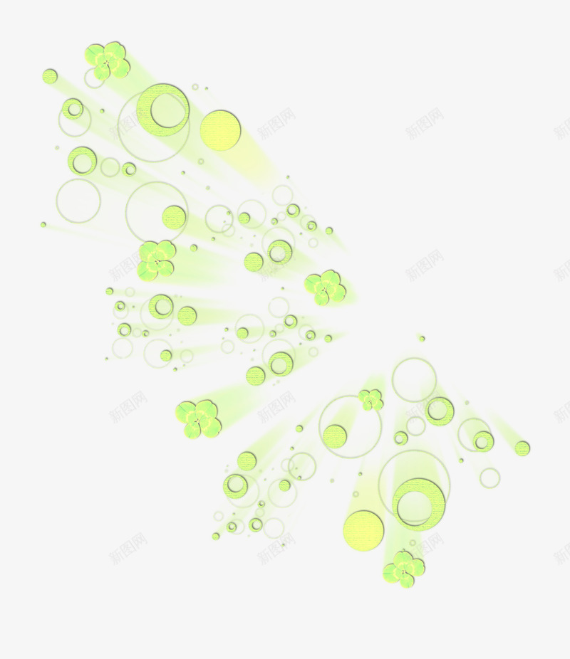 迸发的浅绿色气泡装饰图案png免抠素材_新图网 https://ixintu.com 气泡 浅绿色 激情活力 装饰图案 透明