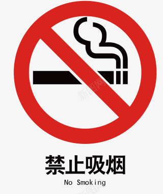 缓慢的电梯电梯内禁止吸烟标识矢量图图标图标