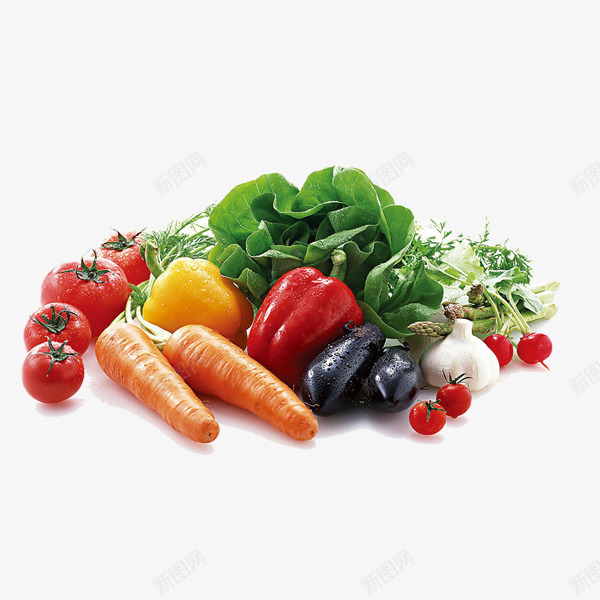 摄影有机新鲜的瓜果蔬菜png免抠素材_新图网 https://ixintu.com 摄影 新鲜 有机 爱心蔬菜 瓜果 菜类图片 蔬菜