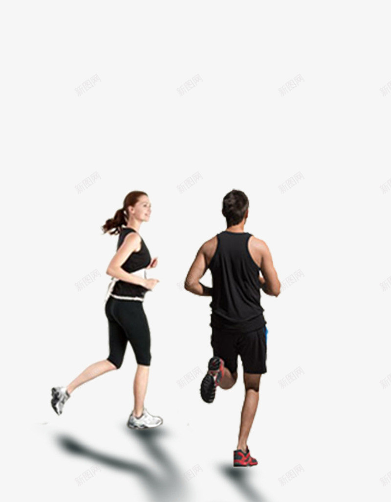 跑步慢跑情侣双人两人跑步锻炼散步png免抠素材_新图网 https://ixintu.com 情侣 慢跑 散步 跑步 锻炼