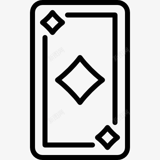 ACE的钻石图标png_新图网 https://ixintu.com 帝盟 扑克 牌 赌场