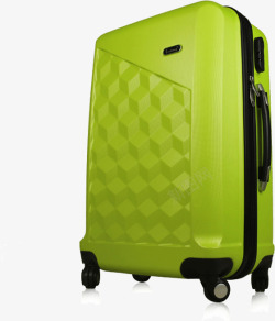 绿色旅行箱素材