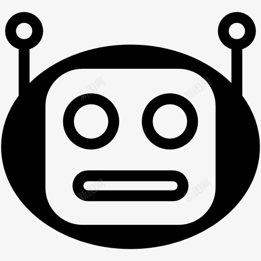 大机器人头部图标png_新图网 https://ixintu.com 技术 未来 机器人 科幻 科技