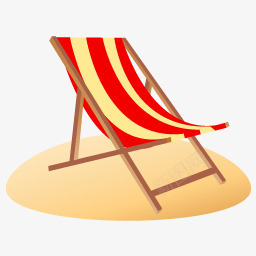 沙滩椅图标png_新图网 https://ixintu.com beach chair 椅子 海滩