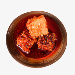 四川风味红油豆腐乳素材