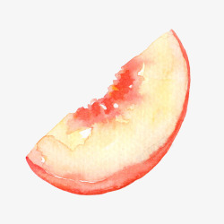 熟透的熟透桃子切开高清图片